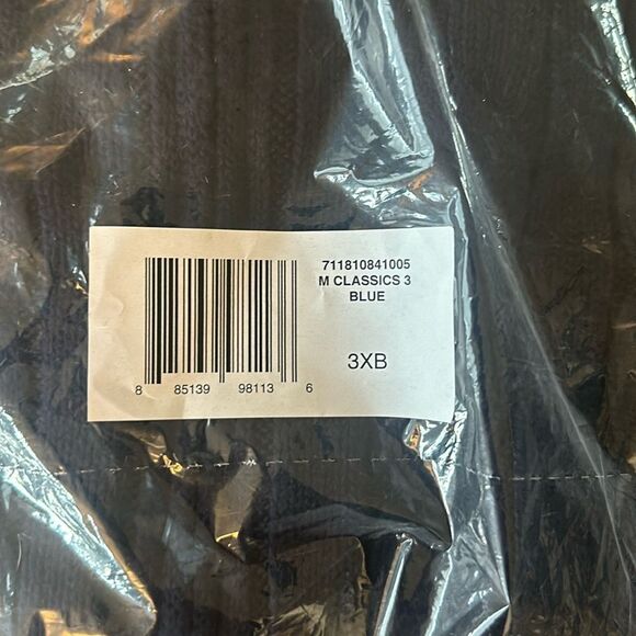 Polo Ralph Lauren Men's Cable Knit Cotton Zip Sweater Navy Blue Size 3XB NWT - Picture 3 of 4